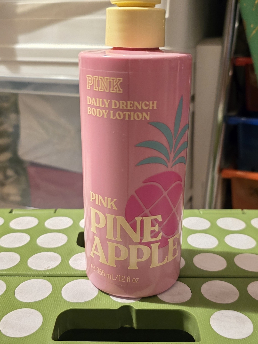 2 PINK Victoria's Secret Daily Drench Pink Pineapple Body Lotion